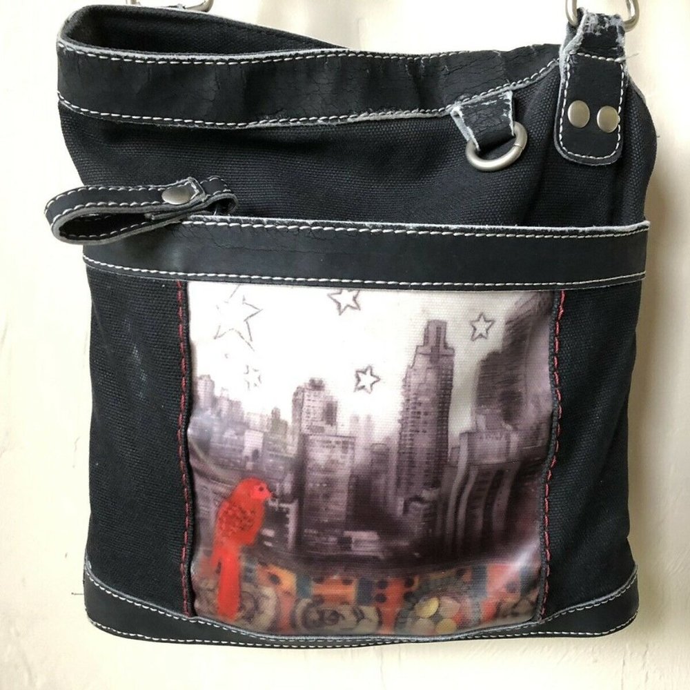 Sherpani LUNA Cathy Nichols Red Cardinal Handbag